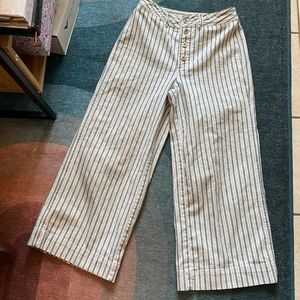 Madewell high-waisted crop pants
